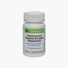 Load image into Gallery viewer, Calcium and Vitamin D3 with Vitamin K2