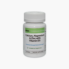 Load image into Gallery viewer, Calcium, Magnesium & Zinc with Vitamin D3