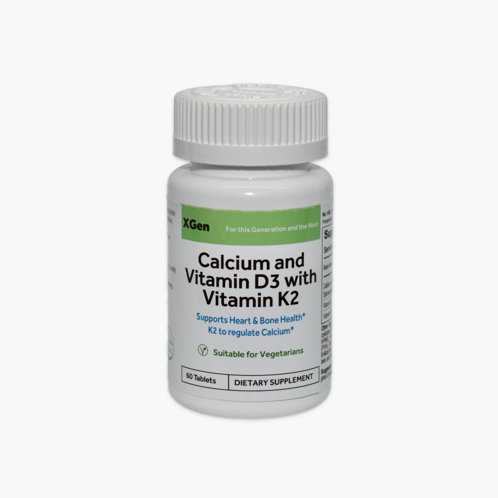 Calcium and Vitamin D3 with Vitamin K2