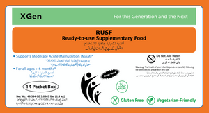 Ready-to-use Supplementary Food (RUSF) - 14 Pack